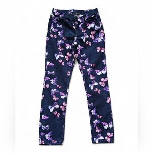 Jordache Kids' Purple and Pink Butterfly Jeans